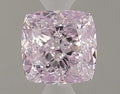 0.39ct Cushion brilliant Natural Diamond (Colour Fancy Light Pinkish Purple, Clarity SI1, GIA Certified)