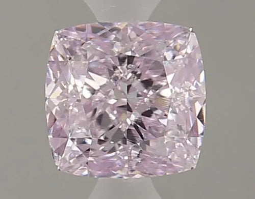 0.39ct Cushion brilliant Natural Diamond (Colour Fancy Light Pinkish Purple, Clarity SI1, GIA Certified)