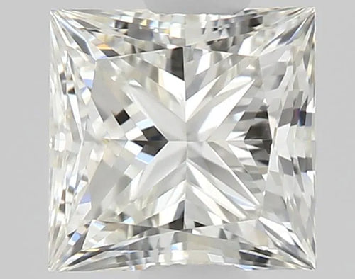 0.50ct Princess Natural Diamond (Colour J, Clarity VVS1, GIA Certified)