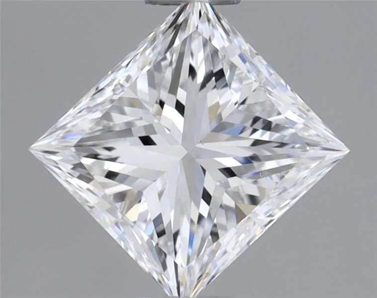 0.60ct Princess Natural Diamond (Colour D, Clarity VS2, GIA Certified)