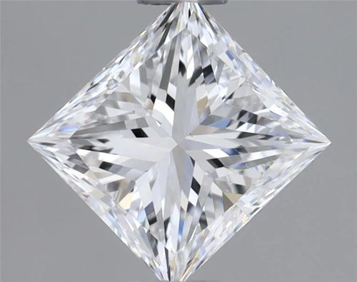 0.60ct Princess Natural Diamond (Colour D, Clarity VS2, GIA Certified)