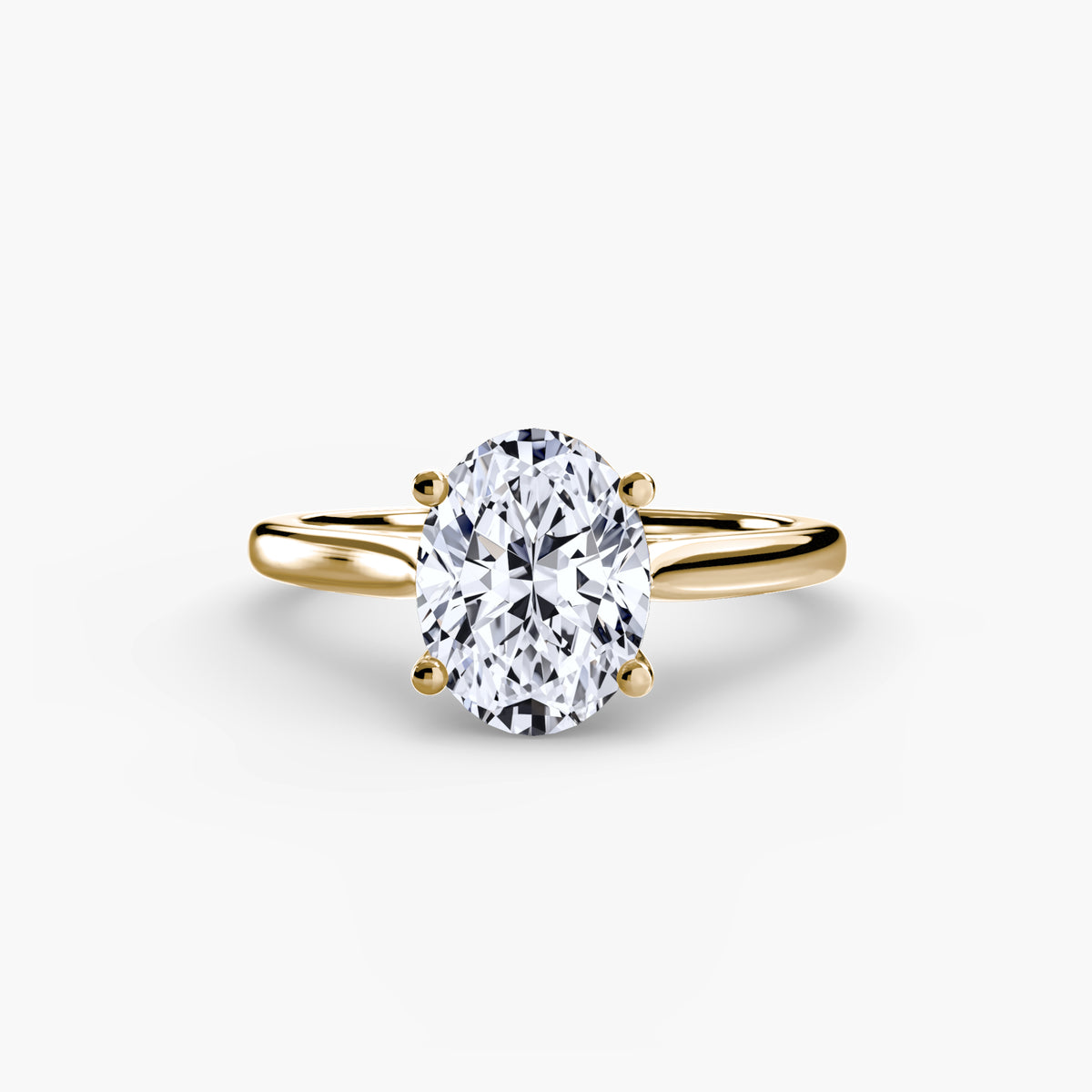 Anello Solitario Luce