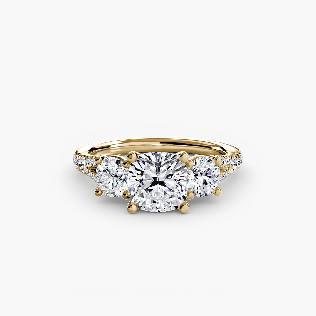 Zenit Pavé Band Trilogy Ring