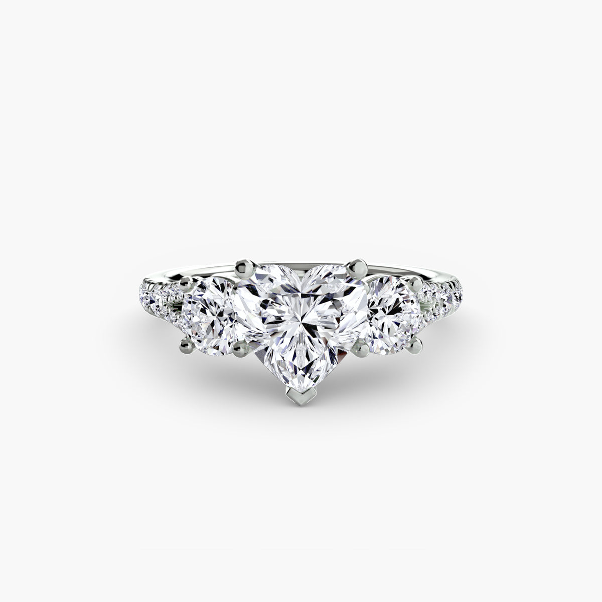 Zenit Pavé Band Trilogy Ring