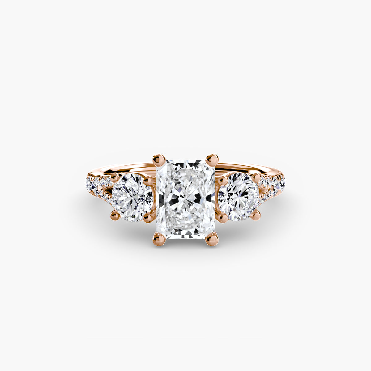 Zenit Pavé Band Trilogy Ring