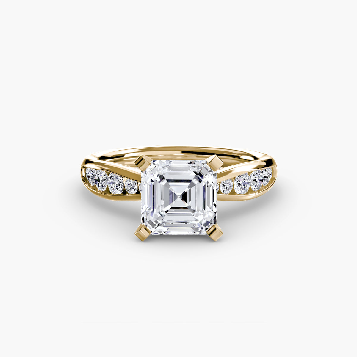 Aria Pavé Solitaire