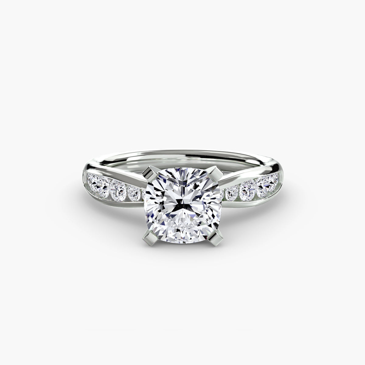 Aria Pavé Solitaire