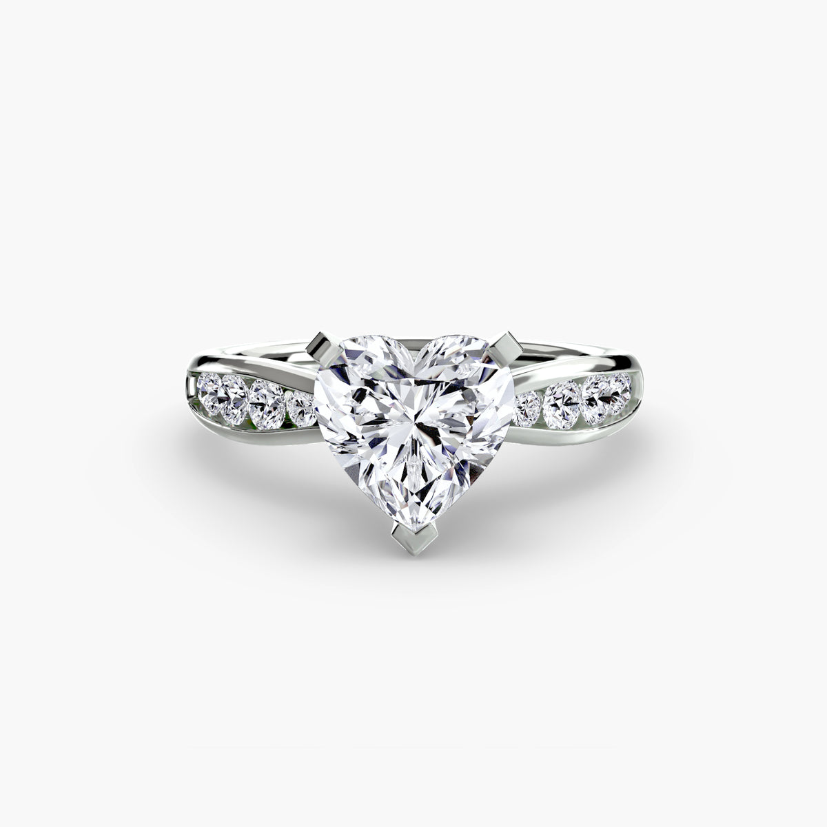 Aria Pavé Solitaire