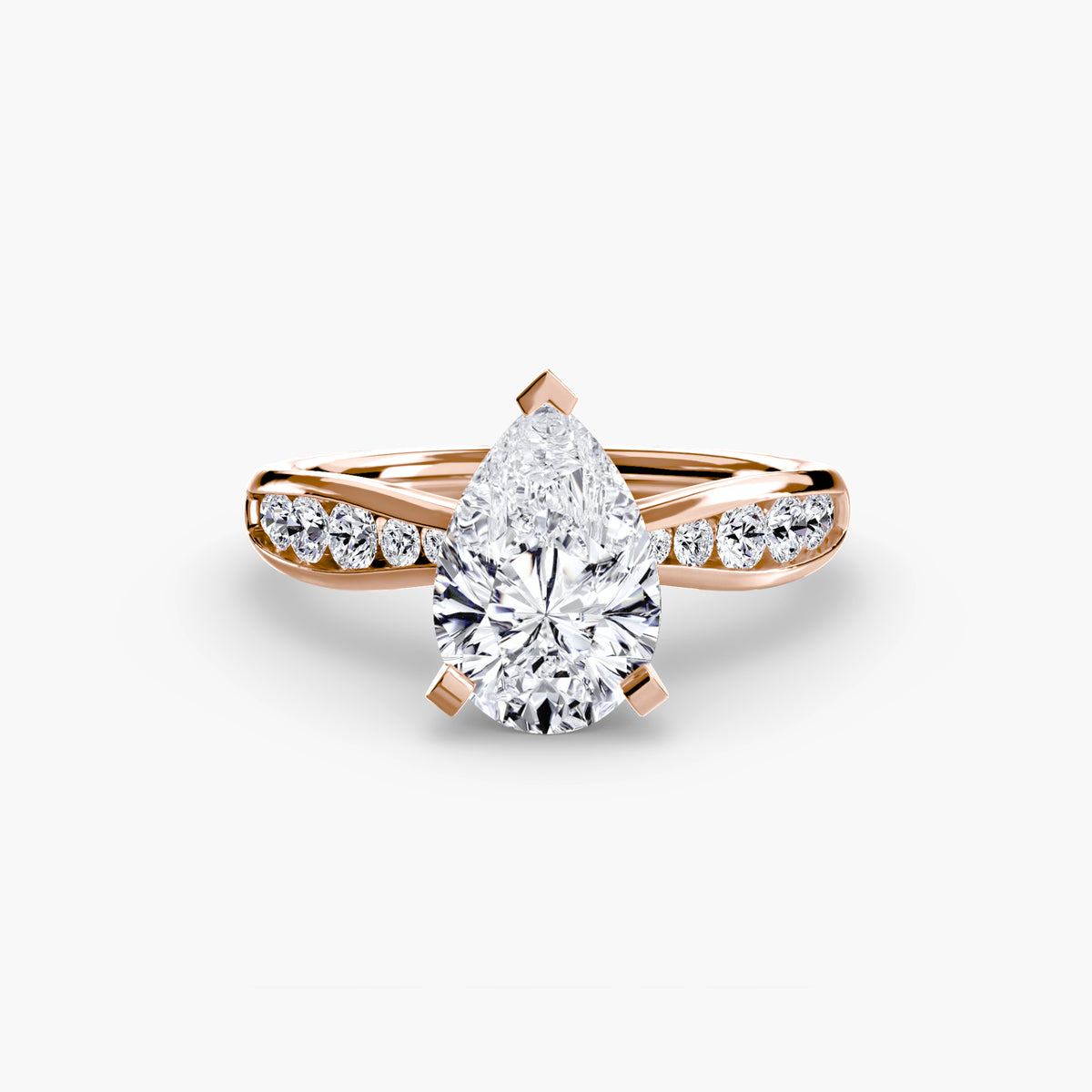 Aria Pavé Solitaire