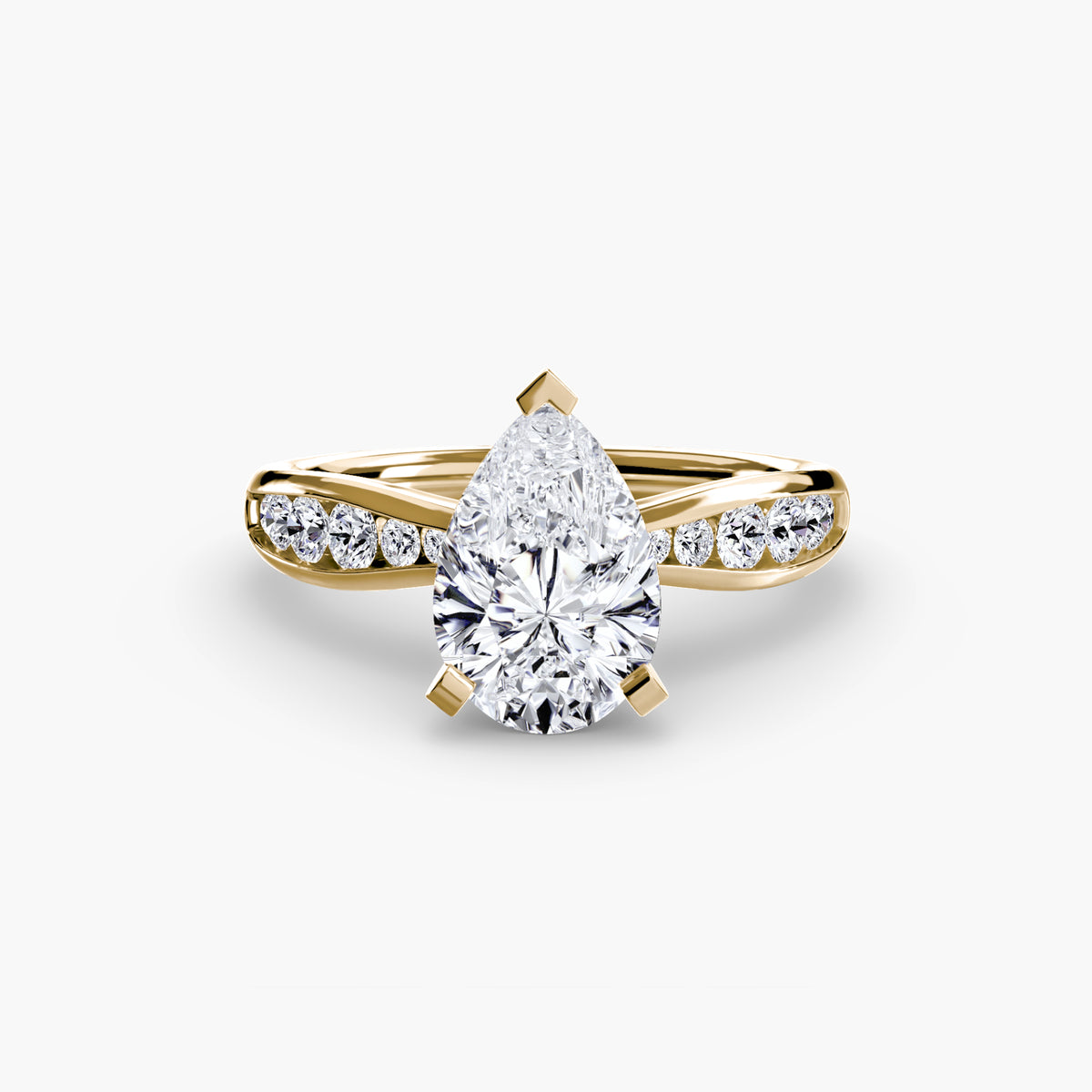 Aria Pavé Solitaire