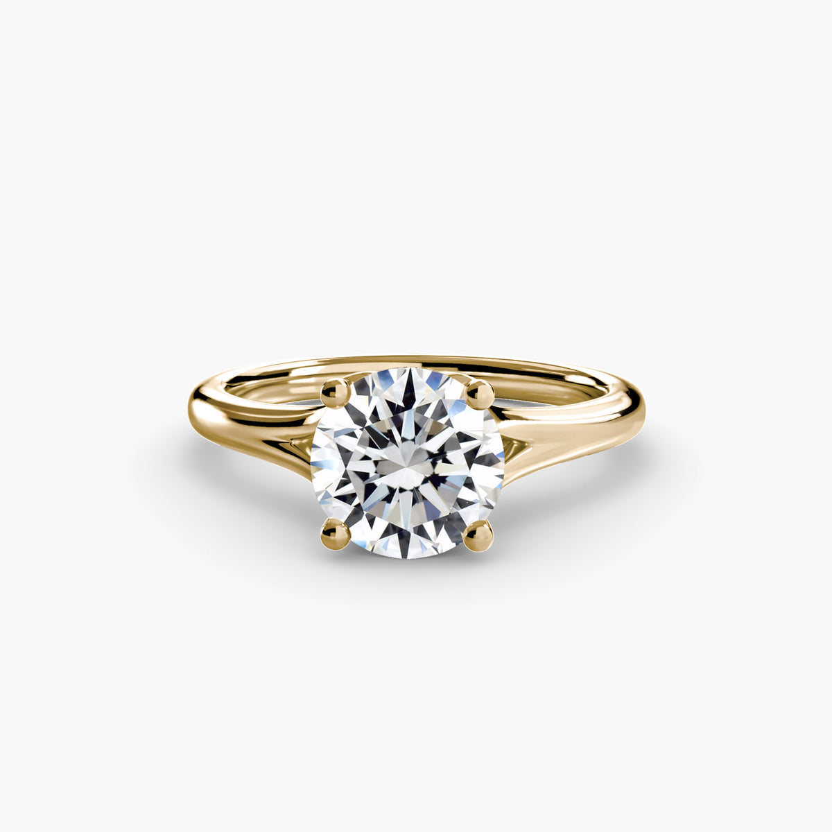 Cielo Solitaire Ring