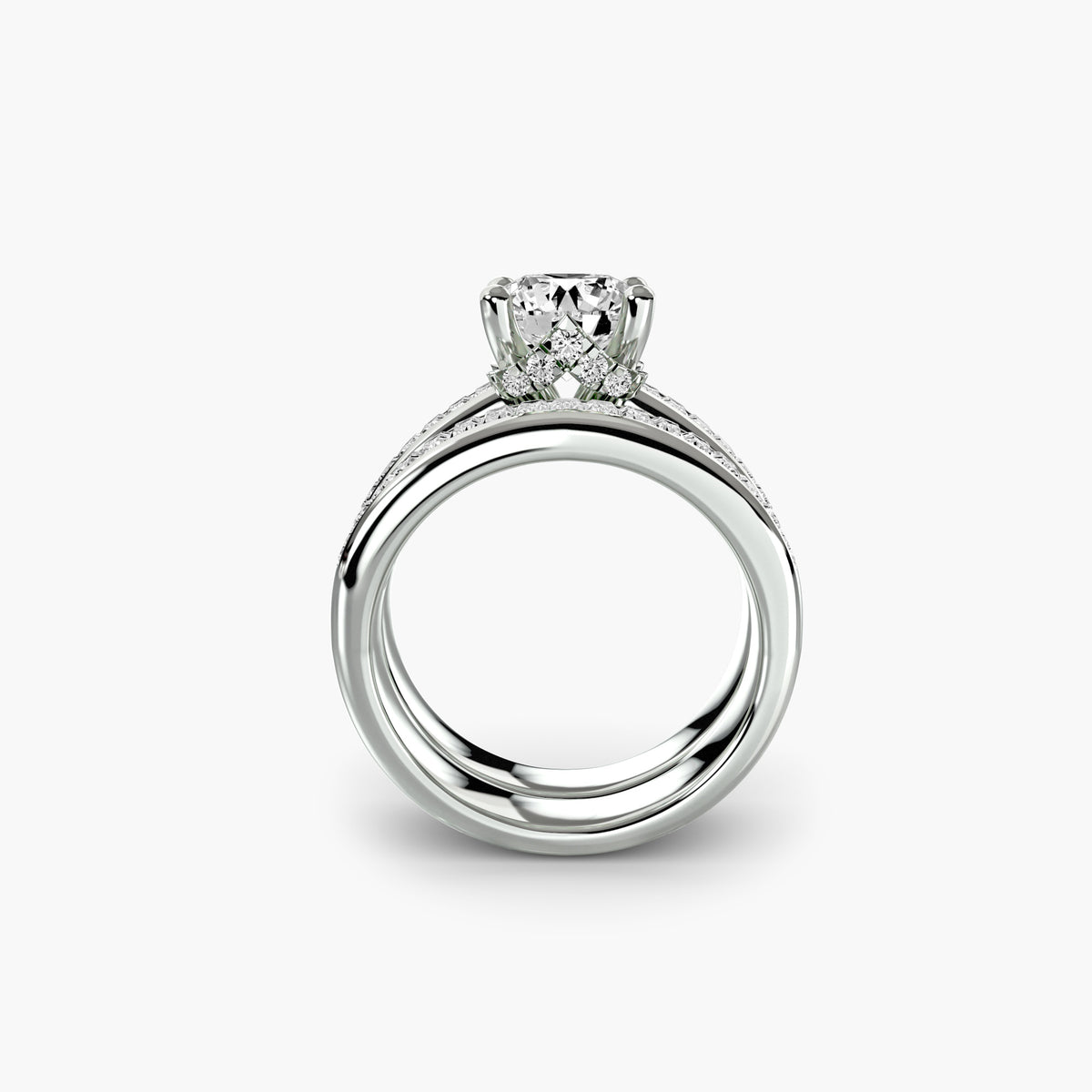 Channel-Set Baguette Solitaire