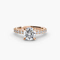 Solitaire with Pavé Velo