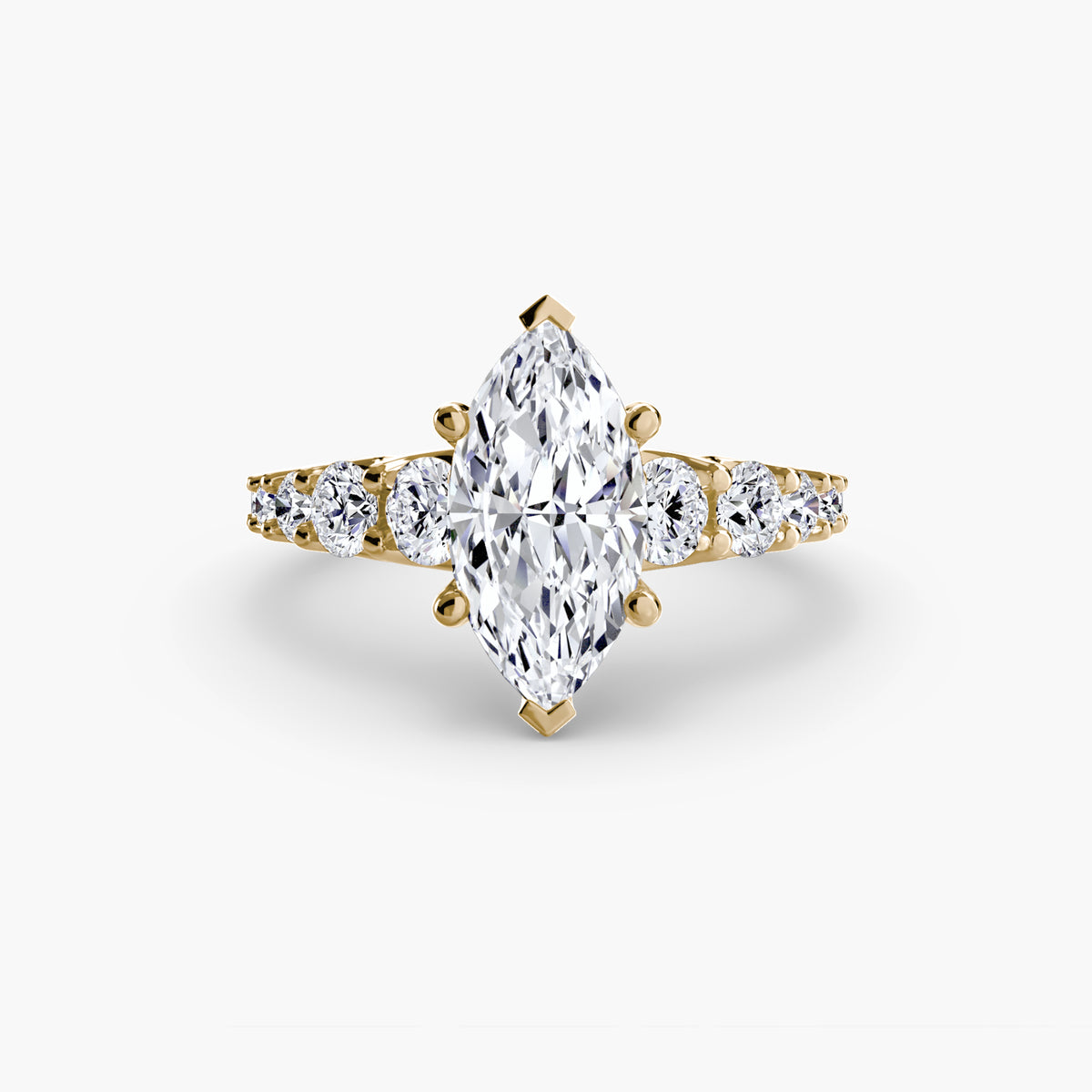 Anello con Pietre a Scalare
