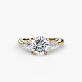 Solitaire with Side Accents Ray