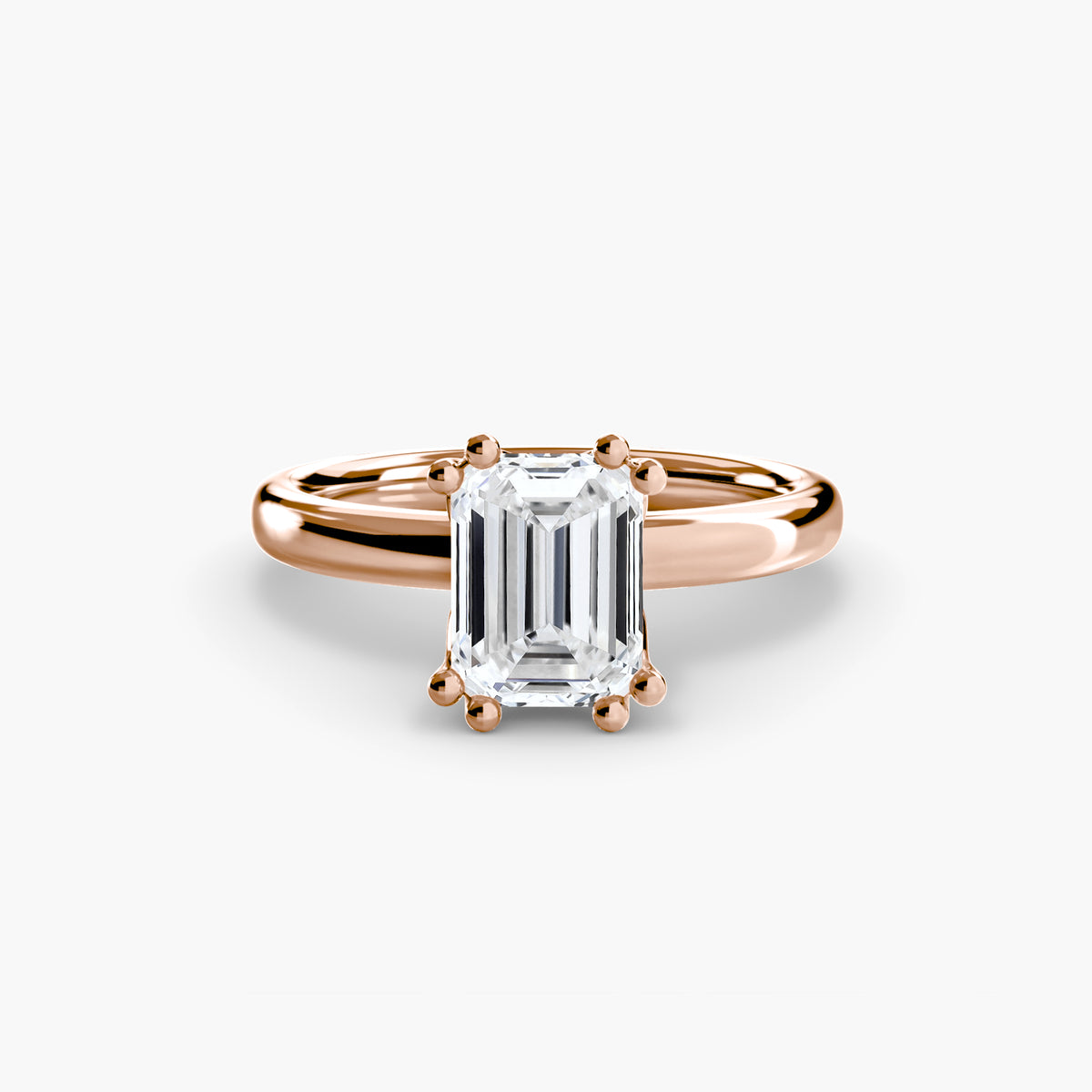 Anello Solitario Stella