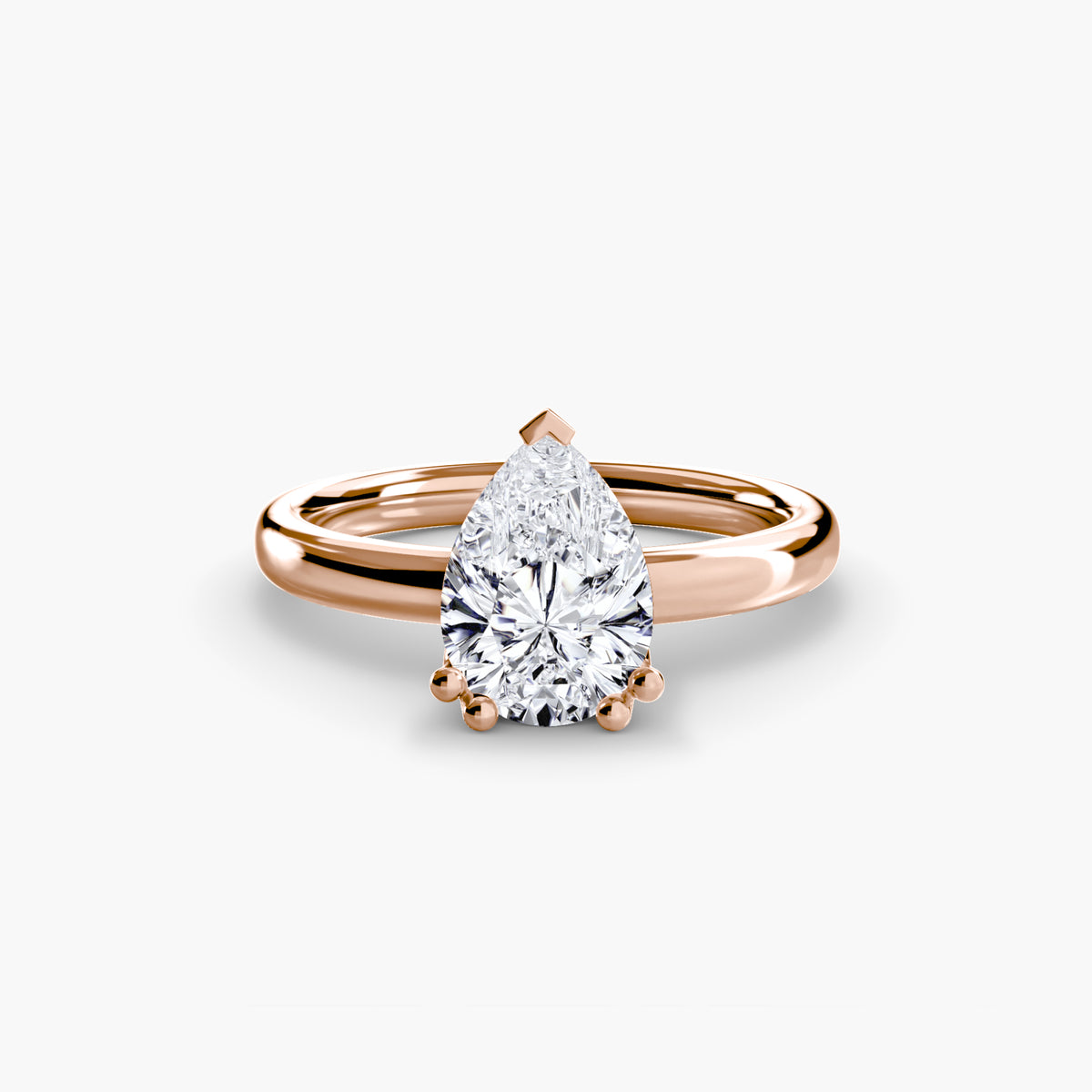 Anello Solitario Stella