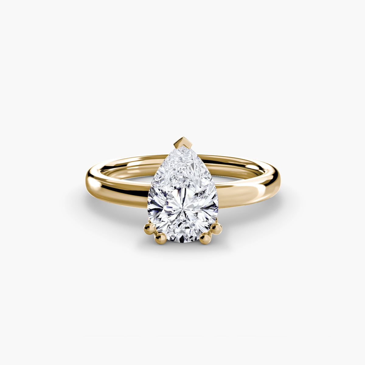 Anello Solitario Sole