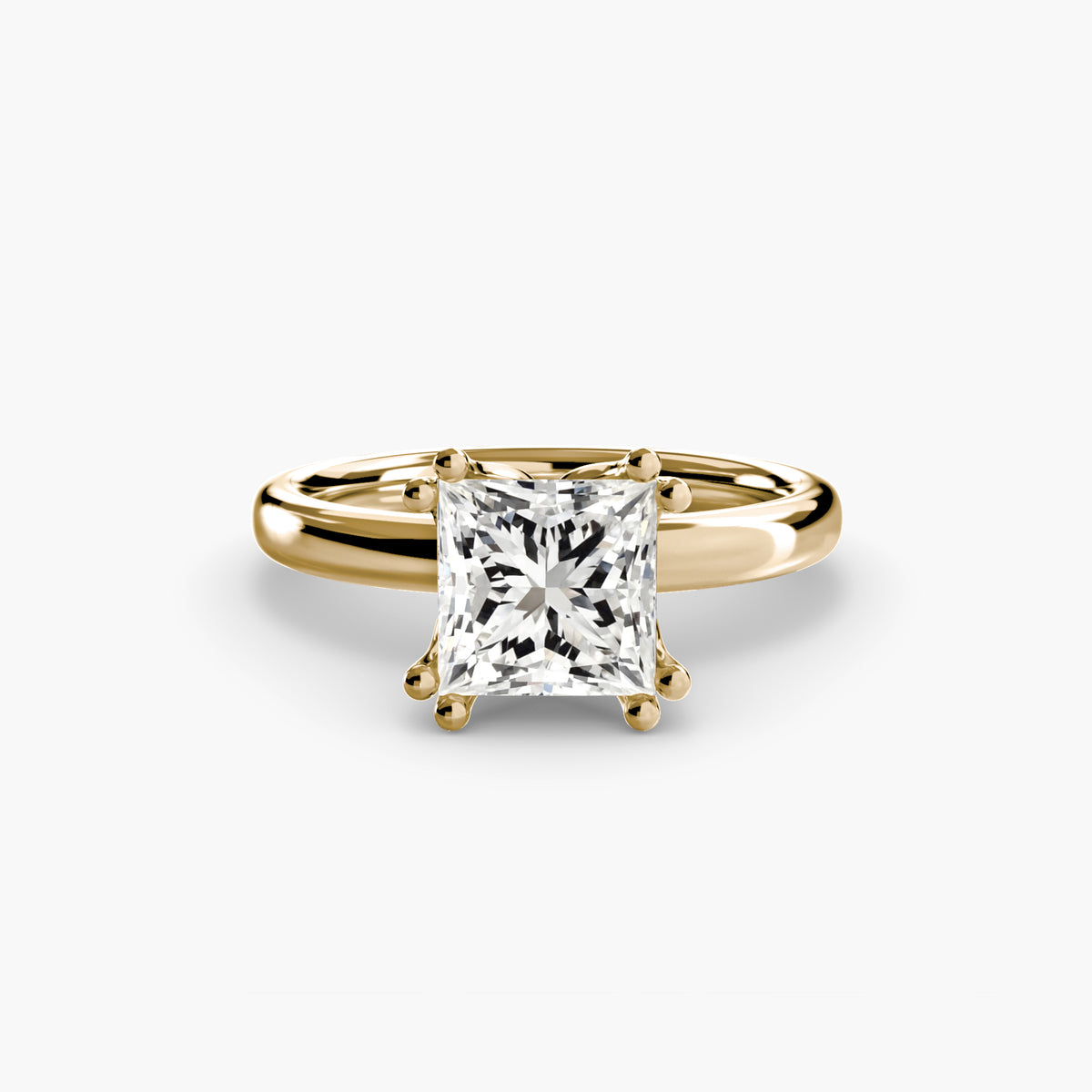Anello Solitario Sole