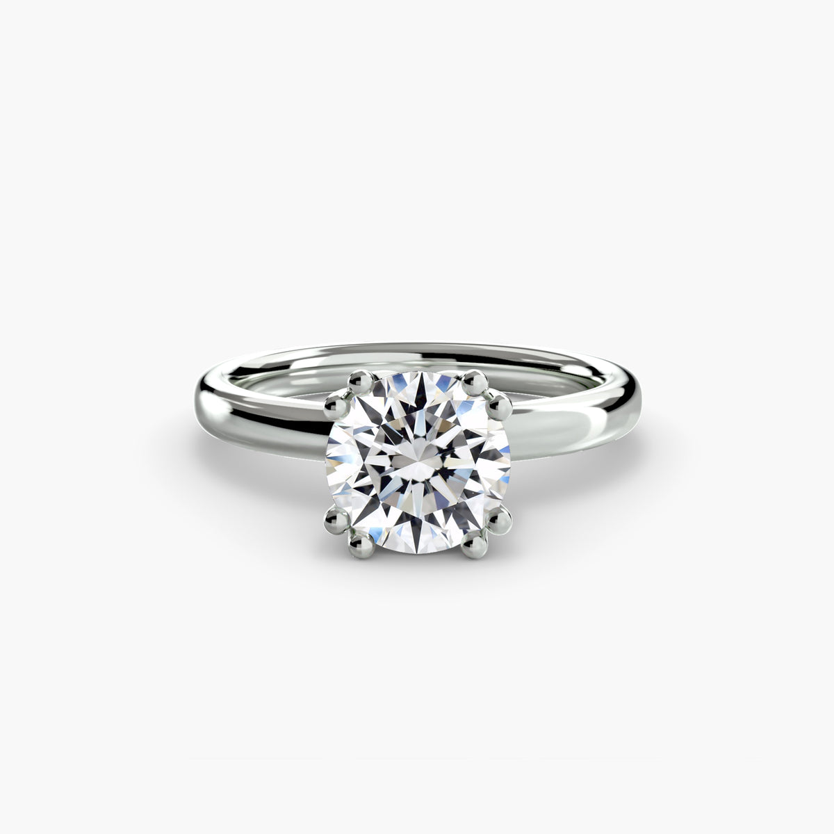 Anello Solitario Stella