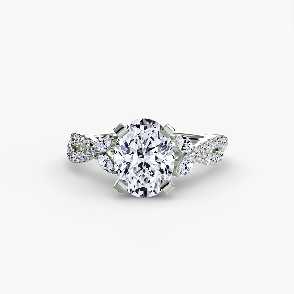 Twist Pavé Ring