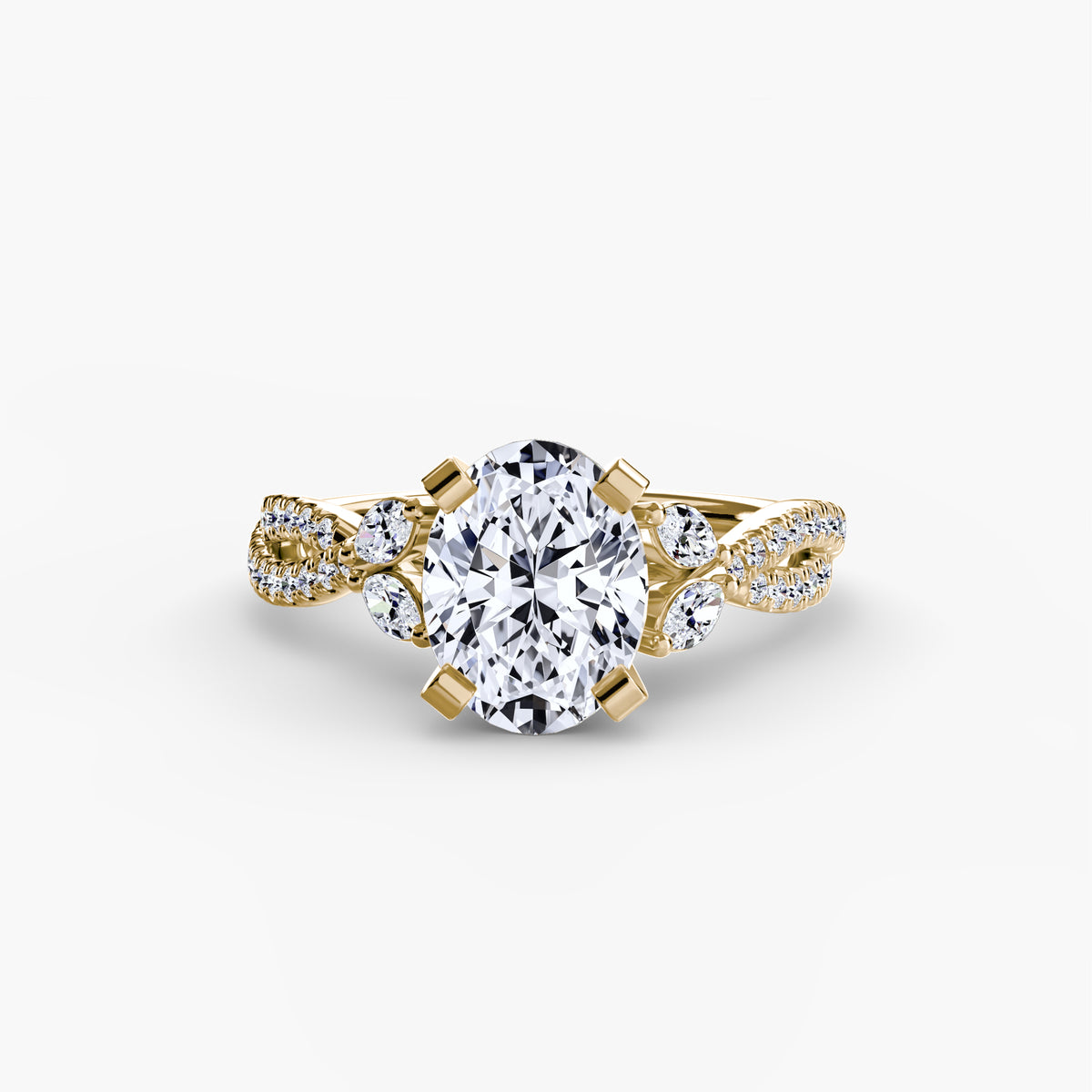 Twist Pavé Ring