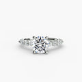 Solitaire with Night Eternity Pavé
